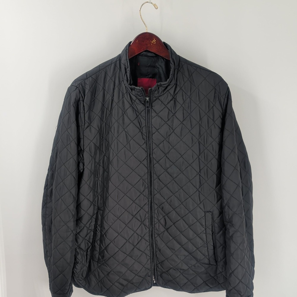 Zara Winter Hiking Skiing Comfort Quilted Full Zip Puffer Jackets Black Size 2XL